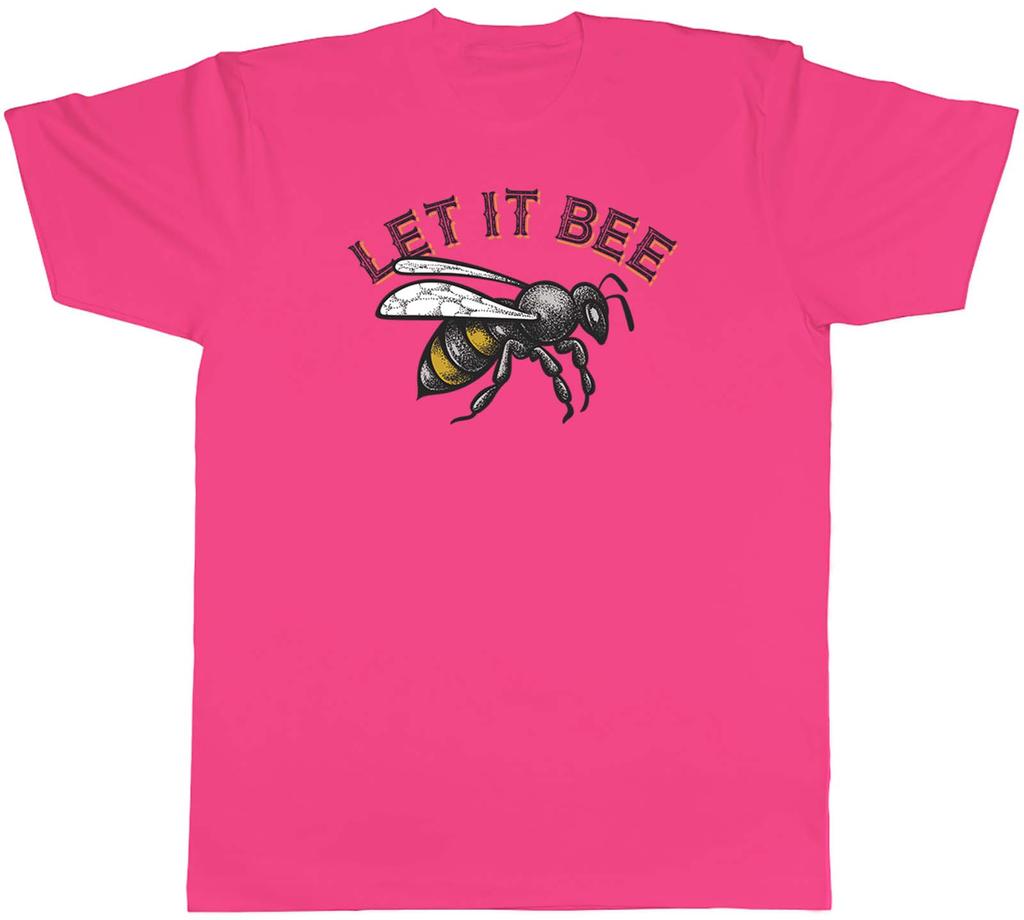 Let it Bee Unisexs TShirt Bumblebee Beekeeper Unisex Tee Gift
