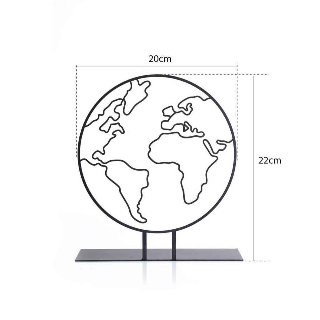 MUYIKA Металлическая настольная статуэтка Foglia 22х20см Bbl-m
