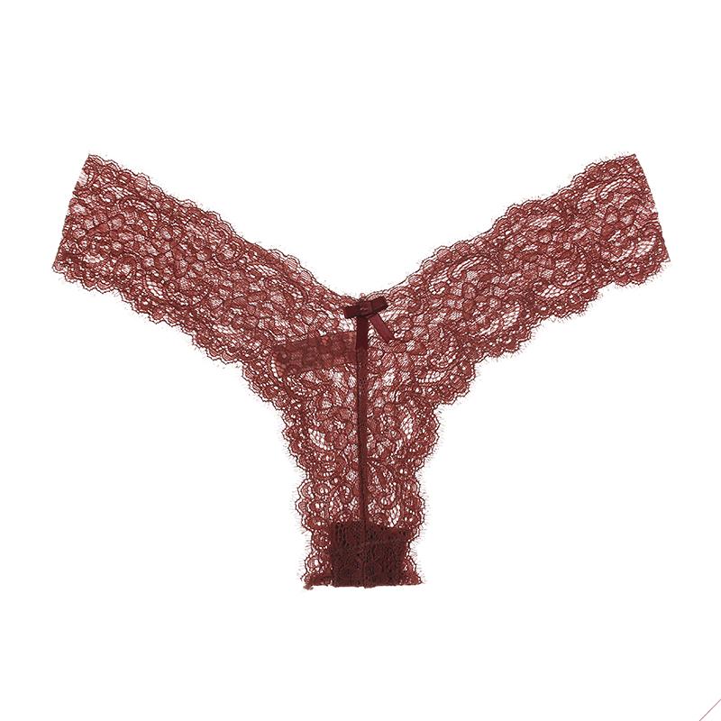 TERMEZY Женские кружевные стринги, сексуальное винтажное нижнее белье, соблазнительные стринги, женские трусики с низкой талией, прозрачные полые трусы, нижнее белье, трусики