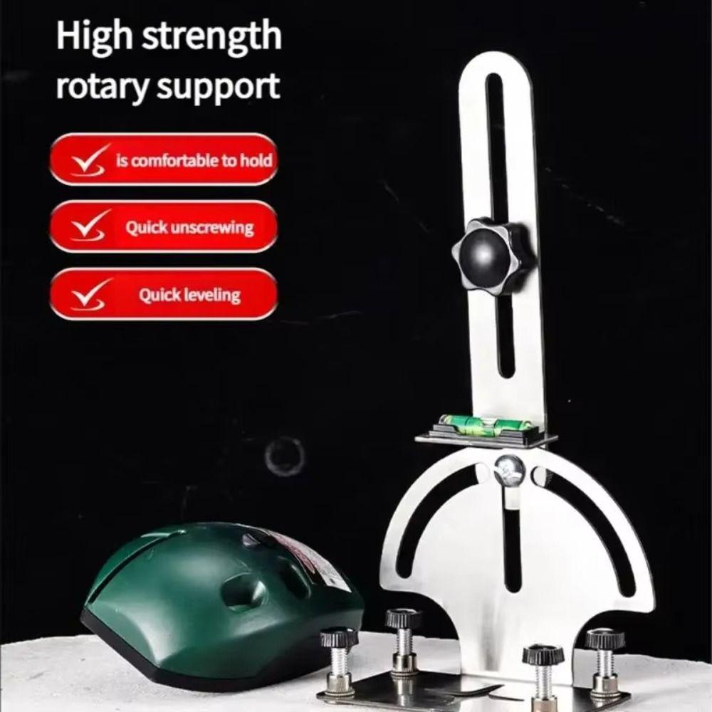 Wall Mount Level Holder Portable Rotating Bracket Universal Fit Wall Bracket  Wall Mounting