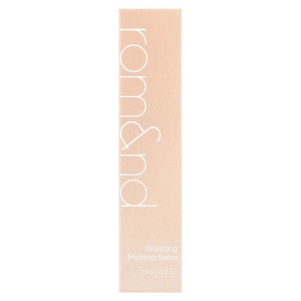 Rom&nd Glasting Melting Balm, 01 Coco Nude, 3.5g (0.12oz)