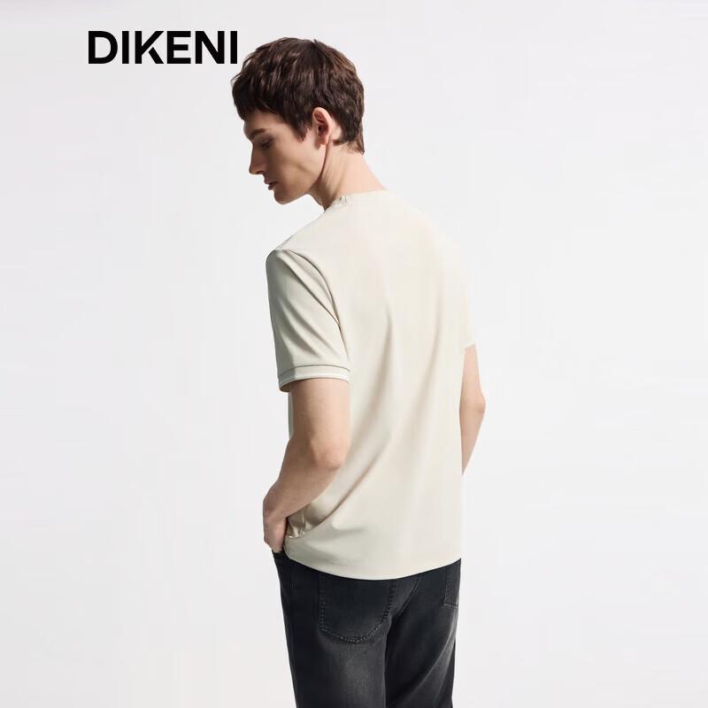 Мужская вафельная футболка DIKENI Tech Cool-Feel с цветовыми блоками