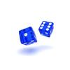 Игровые игрушки 19 мм Игральные кости для игр Настольные игры Квадратные кости Прозрачные кости D6 Кости 6-гранные кости