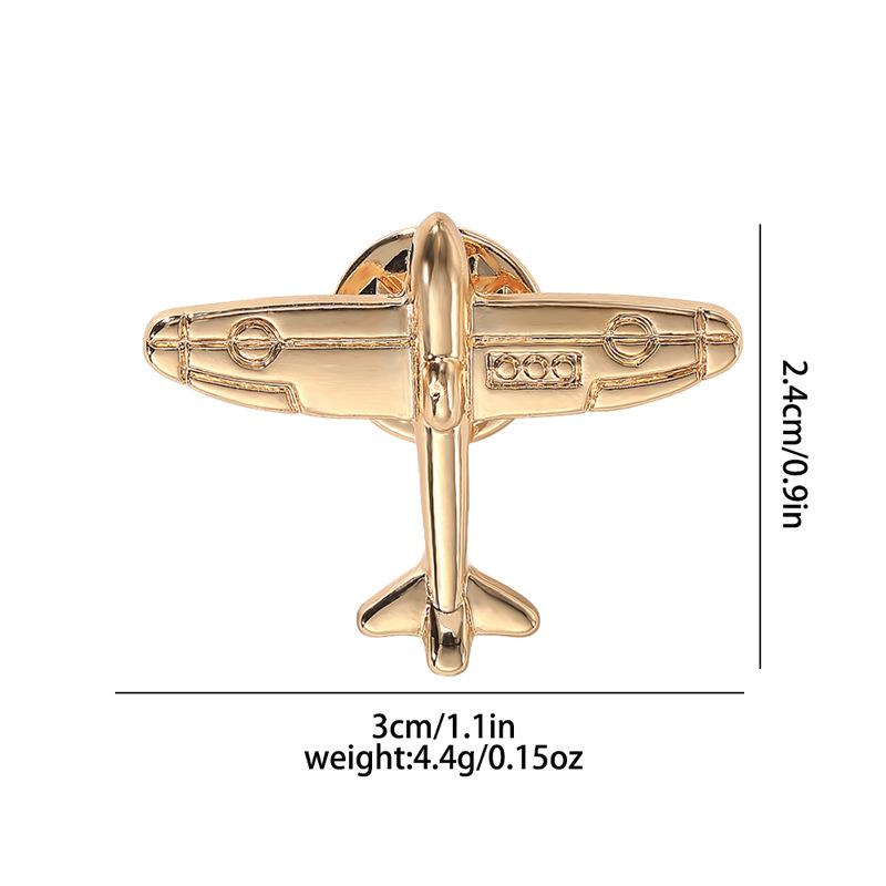 Простая мини-брошь в виде самолета, значок в виде лошади, аксессуар для костюма и рубашки