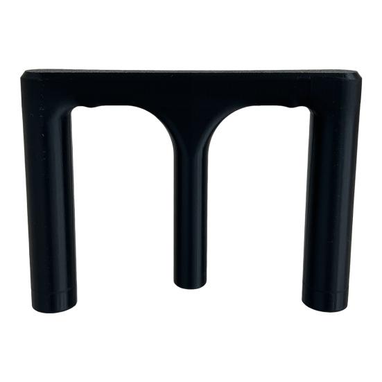 Керамический шарооткрыватель Многоразовый инструмент для керамического искусства Трезубец Керамическая основа Направляющая для дна Инструмент для придания формы глине для энтузиастов керамики