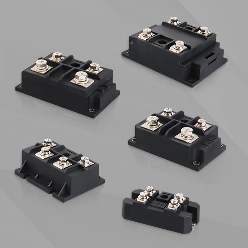 30A-1200A MDQ однофазный диодный мостовой выпрямительный модуль с радиатором 1600 В медное основание высокой мощности переменного тока в постоянный ток