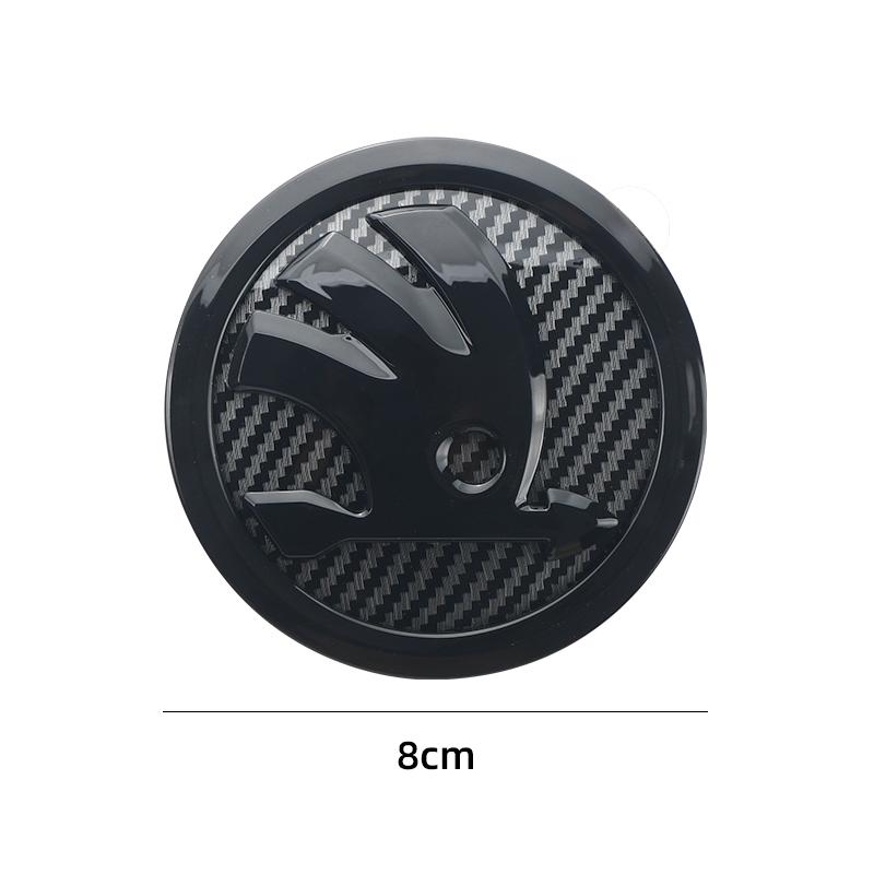 Car Sticker 80mm 90mm ABS Emblem For Skoda Fabia 1 2 Octavia a7 RS Superb Rapid Yeti Karoq Vision Car Head Front Rear Boot Tailg