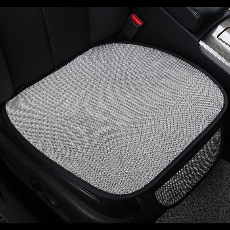 Летний чехол на автомобильное сиденье, дышащий ледяной шелк, четыре сезона, защитная подушка для автомобильного сиденья, передняя накладка, подходит для большинства