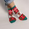Unisex Xmas Gifts Causal Cotton Christmas Socks Multi-Color Winter Warm