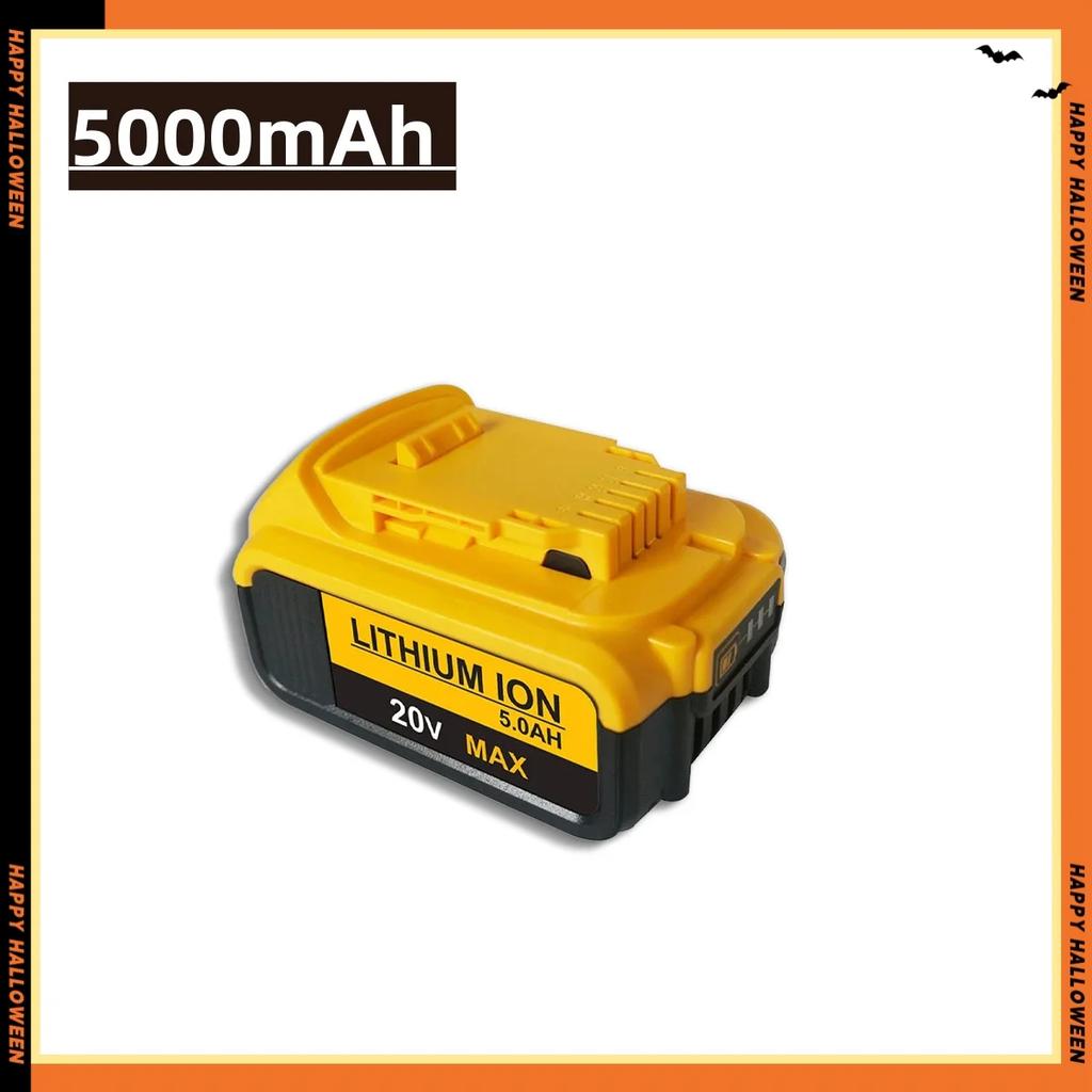 Для Dewalt 18 В/20 В аккумуляторные электроинструменты аксессуары электроинструменты, литиевая батарея замена DCB200 DCB184 серии + зарядное устройство