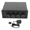 Stereo Splitter Box 1 In 4 Out Low Distortion Sound Signal Splitter for Headphone Amplifier