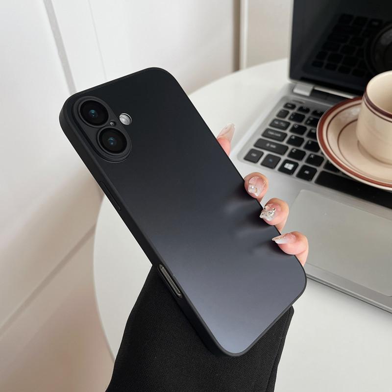 Подходит для чехла для мобильного телефона IPhone16ProMax Оригинальное матовое ощущение Apple 15 Полностью закрывающий AG Противоударный 14 Защитный чехол