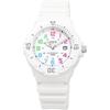 Аналоговые часы Casio LRW-200H-7BV Глянцевые Белые Мультицветные для Женщин и Детей