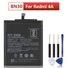 Сменный аккумулятор для телефона BN30 для Xiaomi redmi Hongmi 4A Redrice 4A BN30 Сменный аккумулятор 3120 мАч