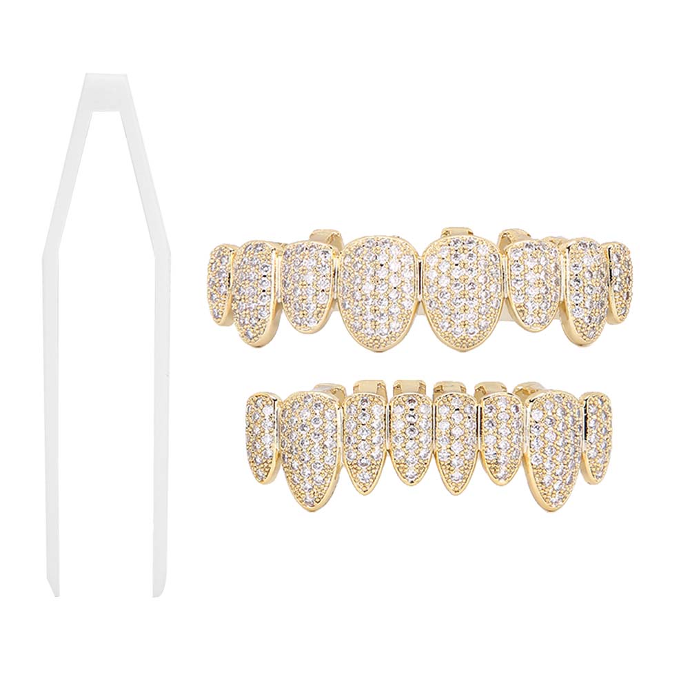 Набор зубов в стиле хип-хоп, аксессуар для зубов, украшение для подарка на Хэллоуин