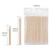 Extension Glue Removing Cleaning Stick Disposable Cotton Swabs Micro Brushes Wood Cotton Buds Swabs
