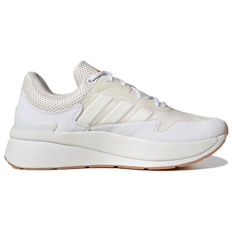 adidas ZNCHILL Lightmotion+ White Gum Мужские кроссовки Cloud-White Bright-Red GX6851