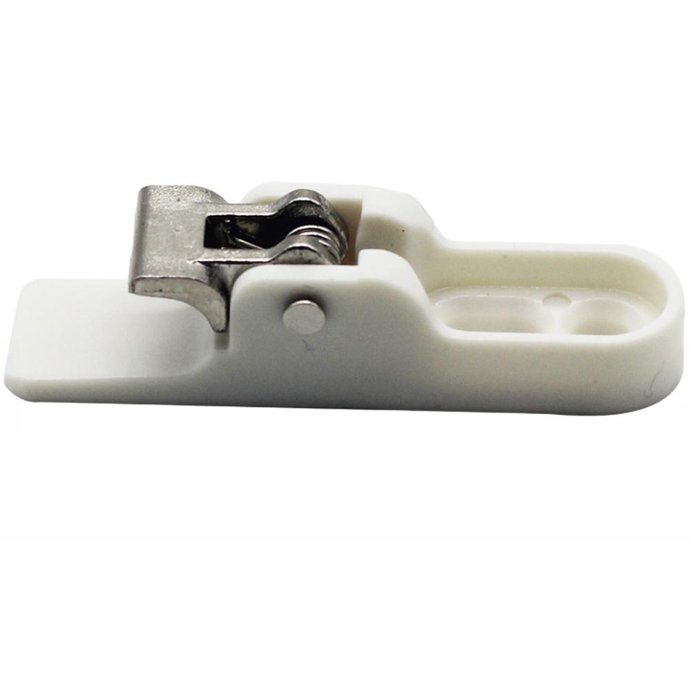Clip And Holder Set Metal Clip Replacement Holder Silver Range Hood Latch Daily Use Resistant Seamless Integration