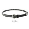 Versatile Rivet Belt Retro Jeans Pants Belt Y2K Waist Chain Strap  for Women