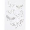 A4 Butterfly Stencil - 1 Pc