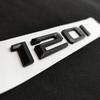 3D ABS Black Car Trunk Letters For BMW 114i 116i 118i 120i 125i 130i 15i 140i Logo Emblem Sticker F20 E87 F21 Auto Accessories ip2