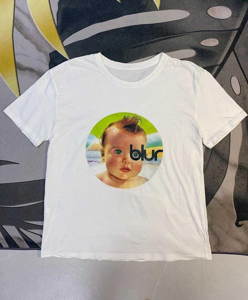 Blur Band White Short Sleeve Cotton All Size S to 5XL Shirt Unisex T-Shirt
