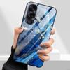 Закаленное Стекло Жесткий Чехол Для Honor 90 Lite 5G Чехол Милый Мраморный Funda Coque Для Honor 90 Pro Honor90 90Lite 90Pro Оболочки Телефона
