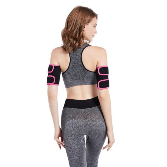 Триммер для рук для мужчин женщин Неопреновый компрессионный сауна пот Тренажер для рук Рукав Регулируемая бандаж-слиммер Обертывания для тренировок Спорт