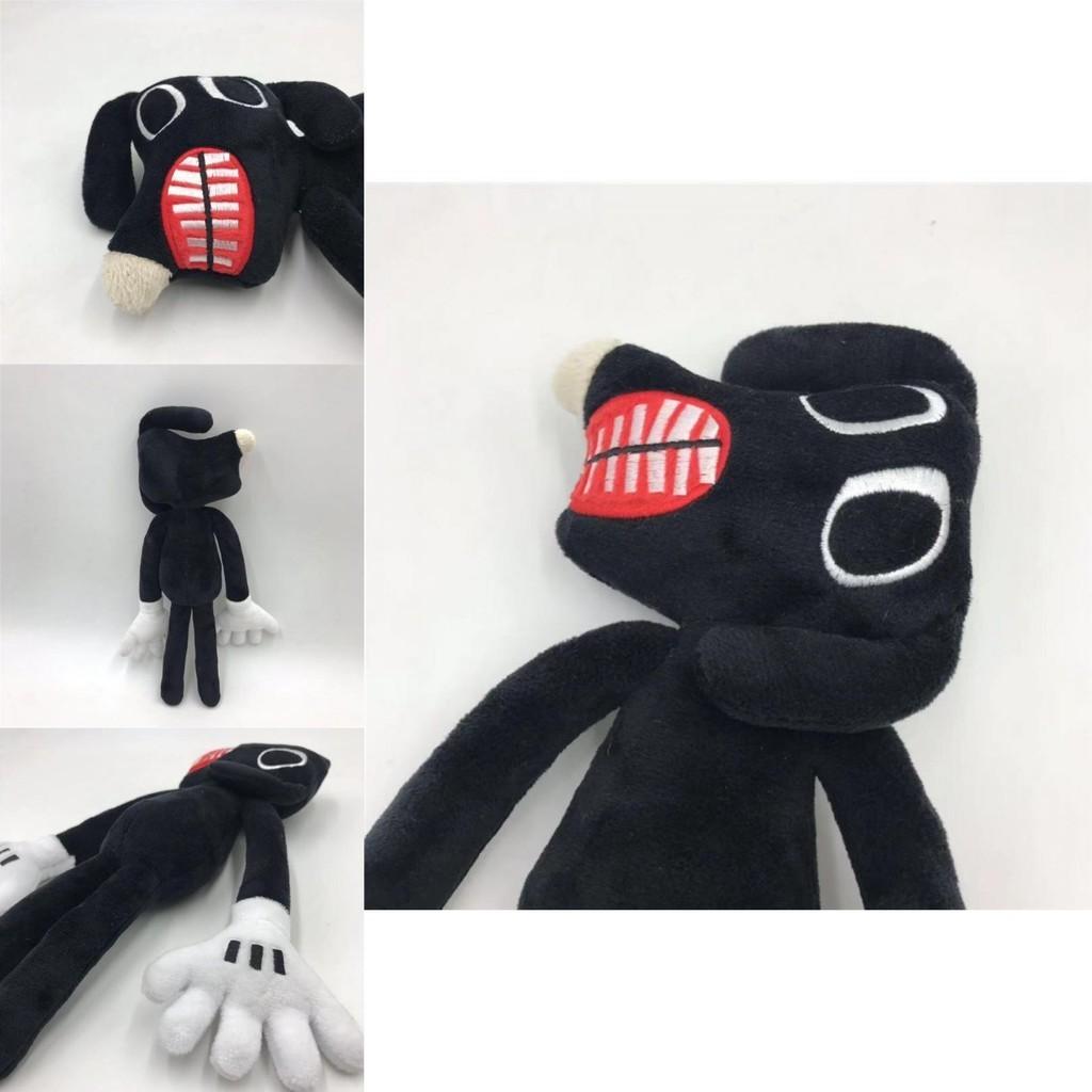 Серия Siren Head Плюшевая игрушка Черный Пес Кривая шея Ужас Набивная кукла 30см/11.8дюйма высота