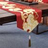 New Chinese Style Light Luxury Table Runners High-grade Rectangular Table Cloth Modern Auspicious Cloud Pattern Tables Flag Home Decoration Mat