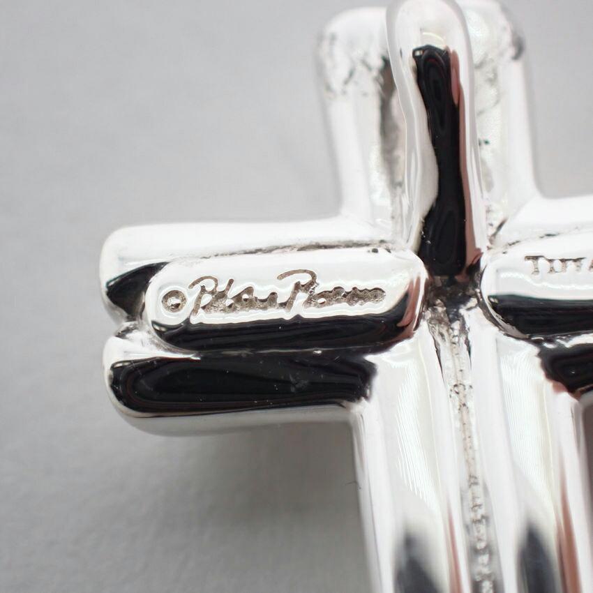 [Used] TIFFANY/Tiffany 925 Cross Pendant Top/j70-4