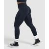 Gymshark Бесшовные леггинсы Lift Contour Midnight Blue Black Marl B6a9c Ucvj