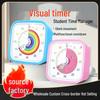 Cartoon Children’s Silent Timer Alarm Clock for Visual Time Management