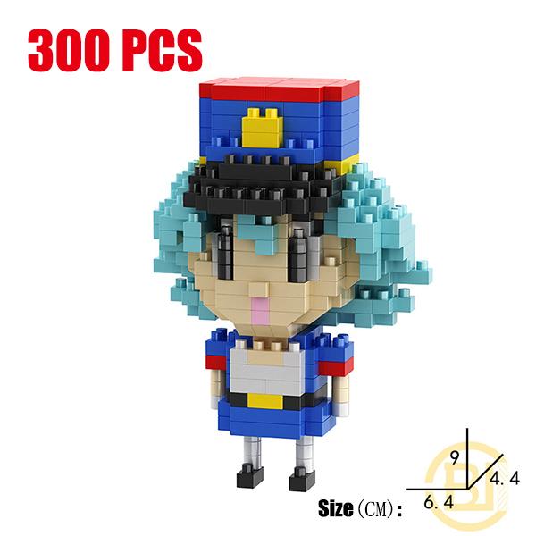 Дети Мальчики Симпатичные DIY Фигурки Модель Микро Игрушечные Блоки Детские Развивающие Строительные Блоки Подарки Аксессуары (Не Лего)