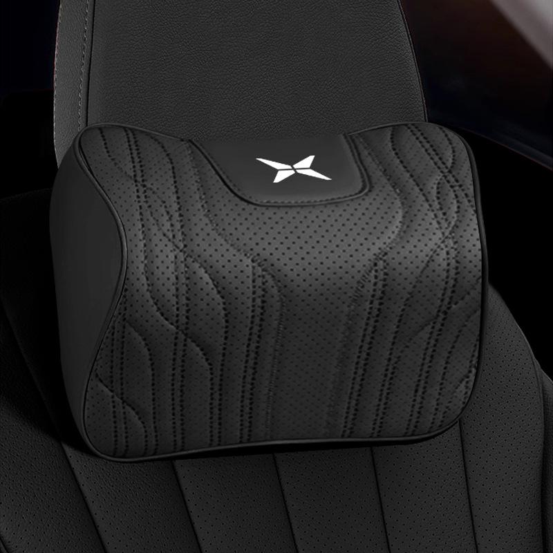 XPeng Car Seat Neck Pillow & Lumbar Support Cushion for P7, P5, G3i, G9, G6 – Breathable and Comfortable.