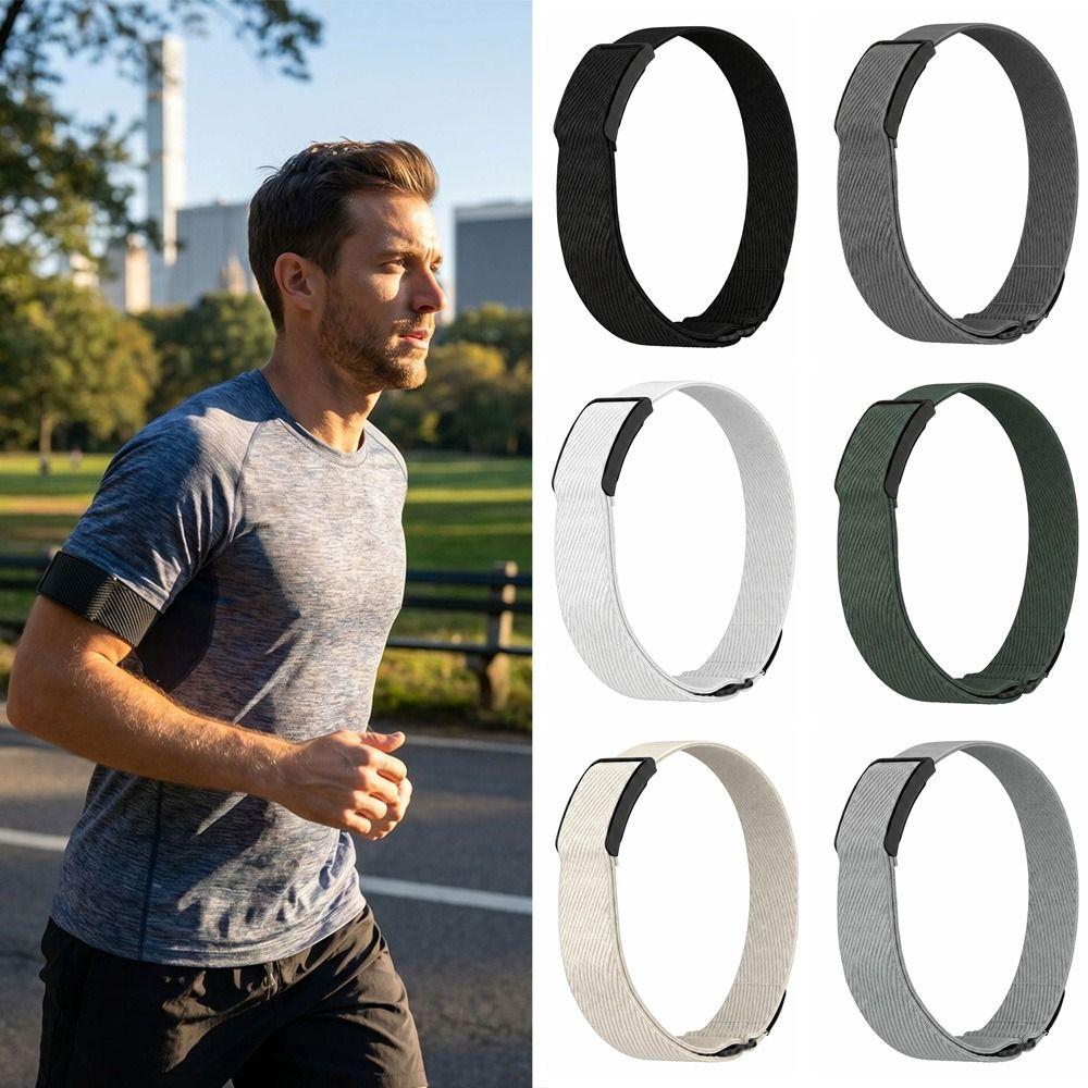 Nylon Elastic Bicep Band Adjustable Sport Arm Strap for Amazfit Helio Strap for Men Women
