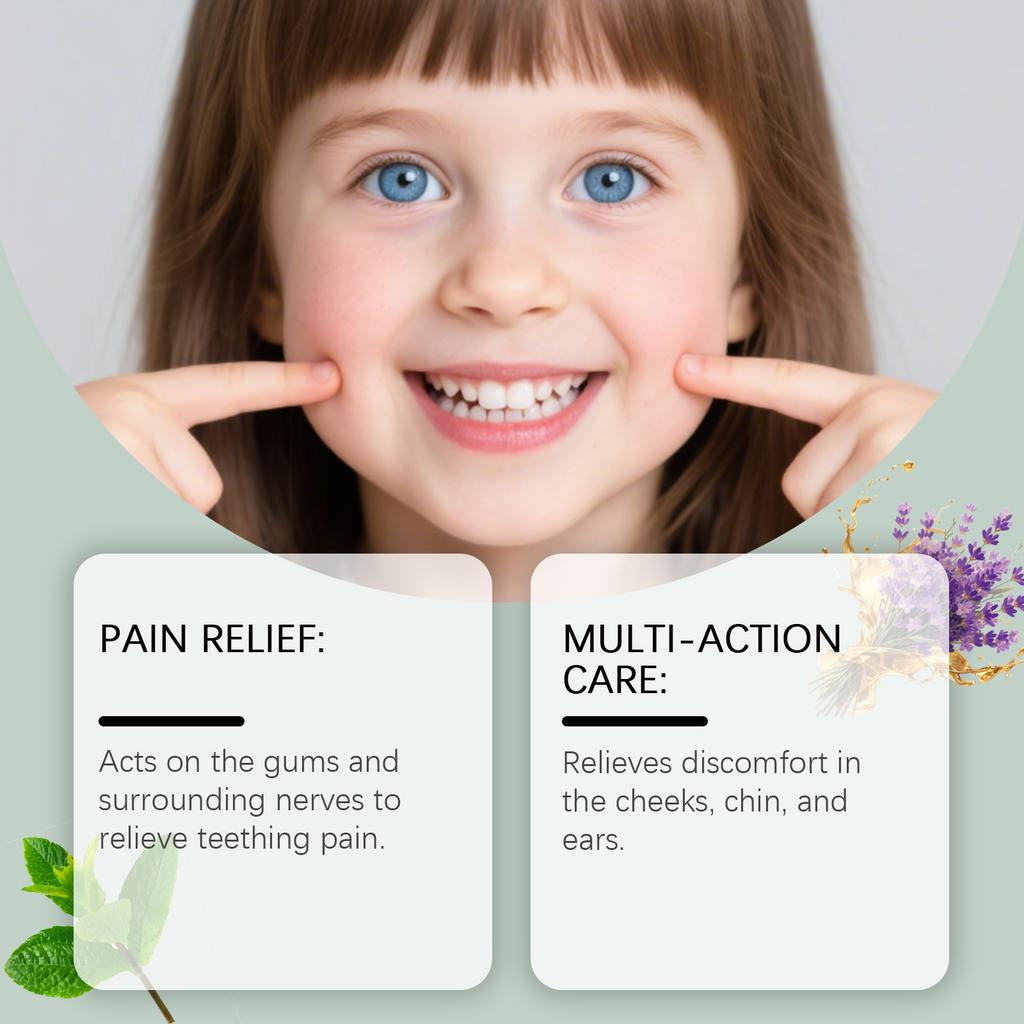 Teething Pain Relief For Babies Soothing For Infants And Toddlers Is Suitable For Reducing Uncomfortable Crying During Teething,10ml