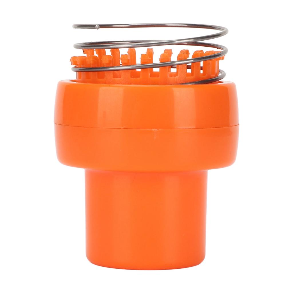 Проволочный ткацкий станок для вязания крючком, оранжевый, эргономичный дизайн, автоматическое освобождение, безопасный, прочный, проволочный вязальный станок для шапки