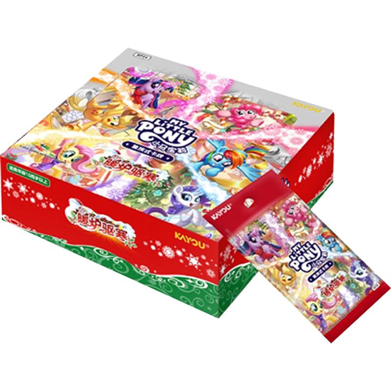 Оригинальная карточка My Little Pony Серия «Дружба вечна» Забавный набор «Кино» Милые Забавные Вечеринка Принцесса Аниме Коллекционные Карты Игрушки