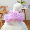 PETCIRCLE Pet Ring Manufacturer Spot Direct Sales Pet Dog Dog Clothes Dream Fairy Wedding Dress