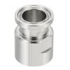 Industrial Grade Tri Clamp Connector with NPT Female Thread and Accurate 25 4mm Ferrule Size in Stainless Steel