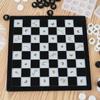 2шт набор Diy эпоксидная смола зеркало силиконовая форма для шахматной доски шахматные фигуры