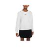 Nike Футболка с длинным рукавом и принтом логотипа Sportswear Essentials, детские топы, белая DV0575-100