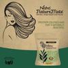 Натуральная хна для волос Nisha Nature Mate для мужчин и женщин, 45 г, упаковка из 3 штук, натуральный черный, стойкий блеск