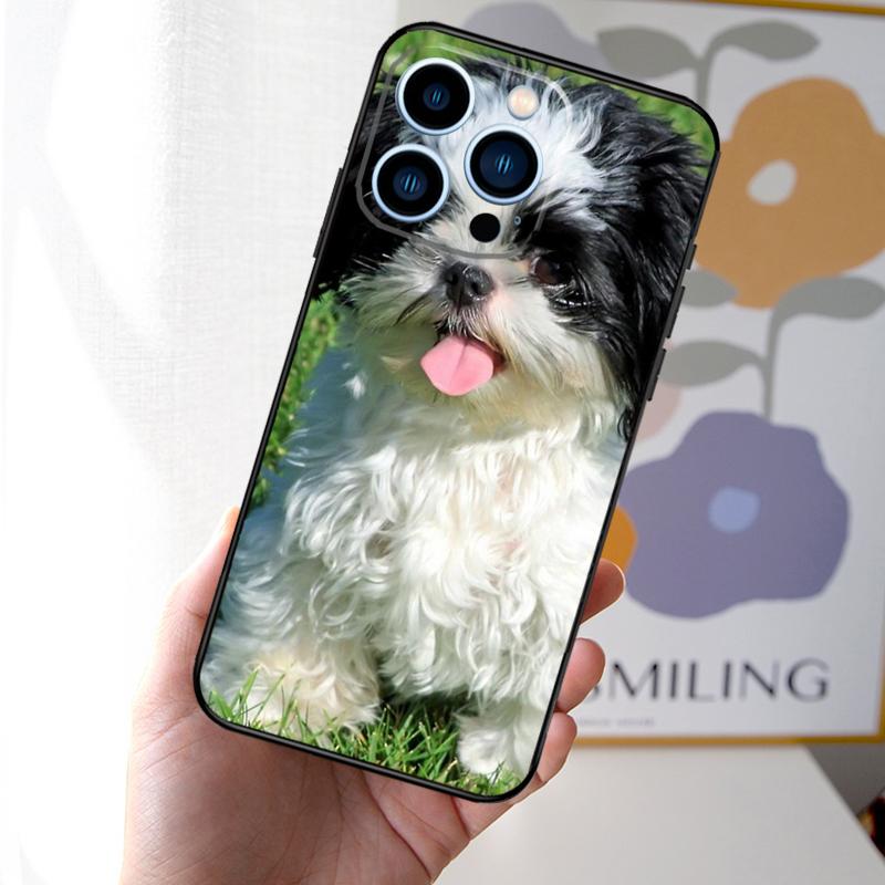 Чехол для щенков Ши-тцу Coque Для iPhone 11 12 Pro Max Mini X XS XR 7 8 Plus Чехол Для iPhone 13 Pro Max Чехол