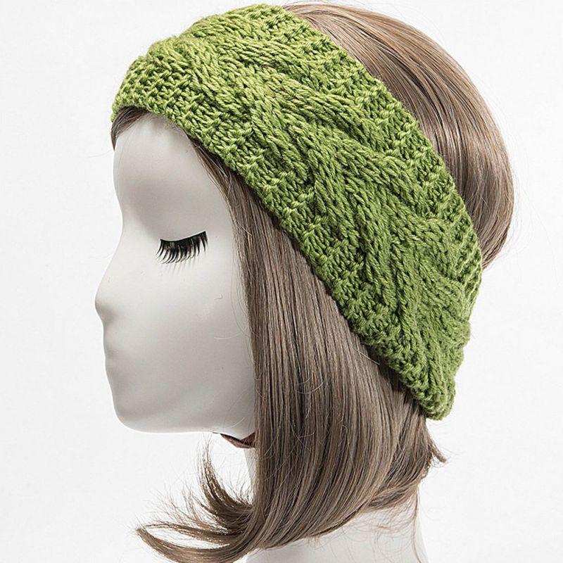 Повязка на голову для мужчин и женщин, повязка на голову, утолщенная флисовая подкладка, вязаные чехлы для ушей