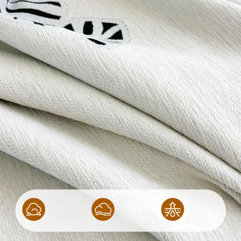 Зебра диван полный чехол ткань новый шенилл диван полотенце Four Seasons универсальный чехол для подушки полный чехол