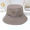 Stringed Bucket Hat Panama Breathable Sun Protection Fisherman Hat For Men Women Girls Summer Travel Sports Hiking Beach Bob Hat