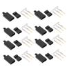 100Set RC Servo Connector Kit 3 Pin Housing JST Connector Header 11.041 with Hook For Model Airplane