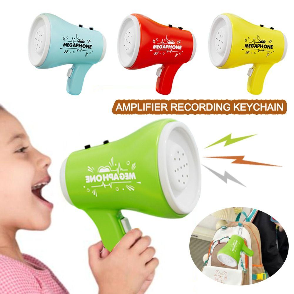 Ручной детский динамик записываемый мегафон чейнджер игрушка мини динамик громкоговоритель детский подарок